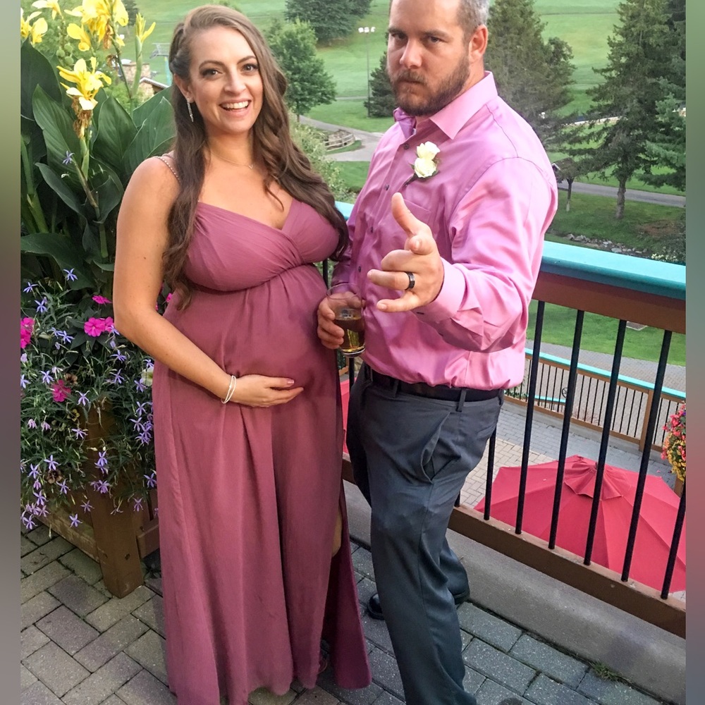 David’s Bridal Maternity Dress